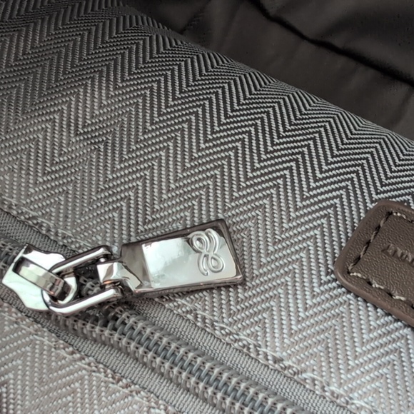 House of Little Bunny Beige and Brown Canvas Tote Bag - Picture 7 of 8